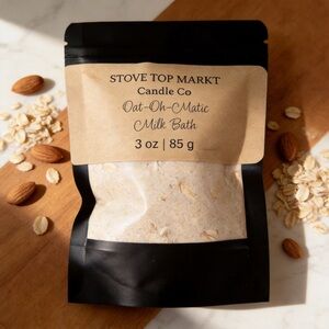 Oat-Oh-Matic Milk Bath - Black and Cream